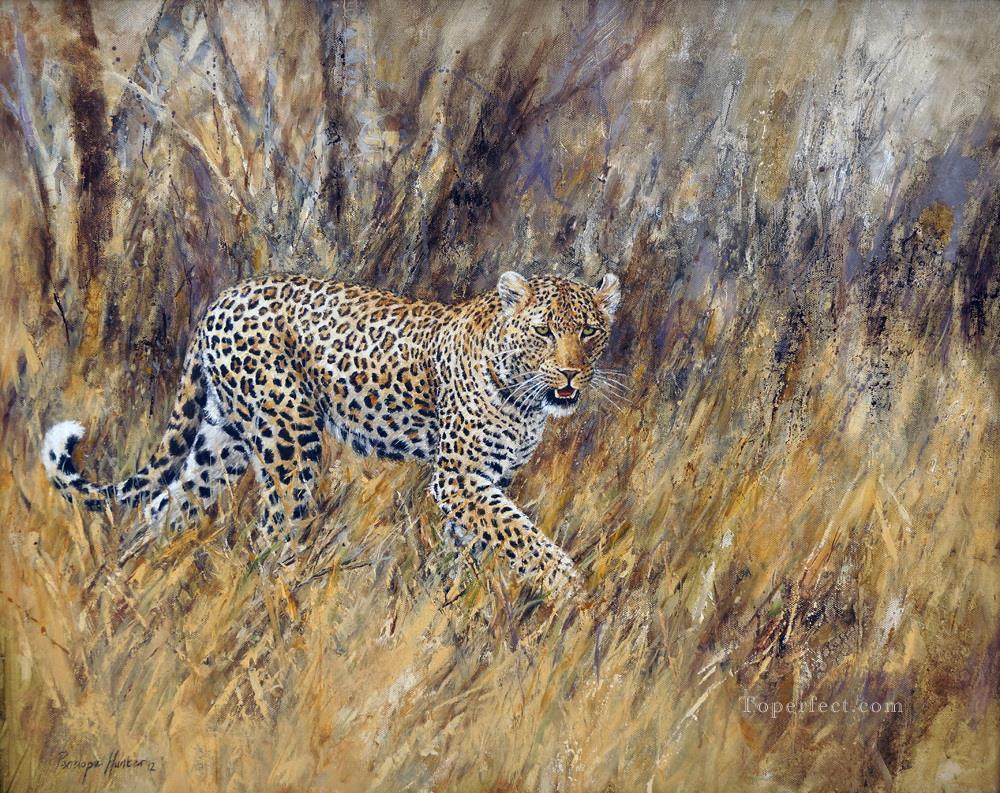 léopard 18 Peintures à l'huile